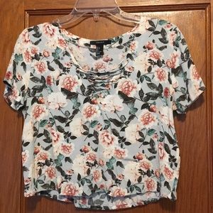 Floral Crop Top